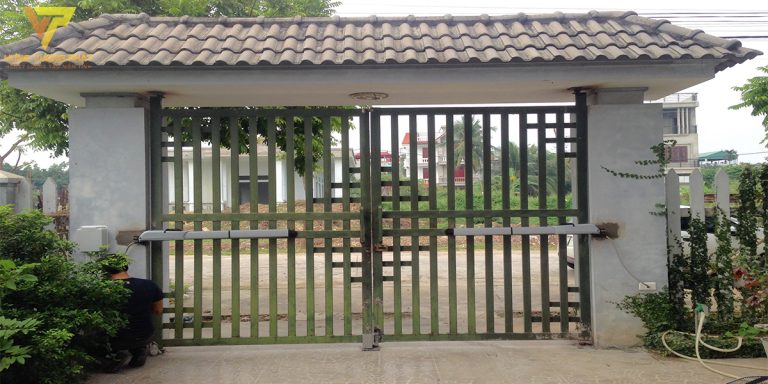 Dự án lắp cổng tự động nhà anh Quang