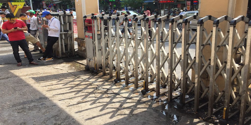 Dự án sửa chữa cổng xếp bệnh viện Việt Đức