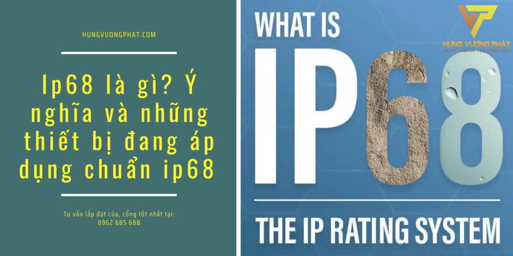 Ip68 là gì Ý nghĩa và những thiết bị đang áp dụng chuẩn ip68